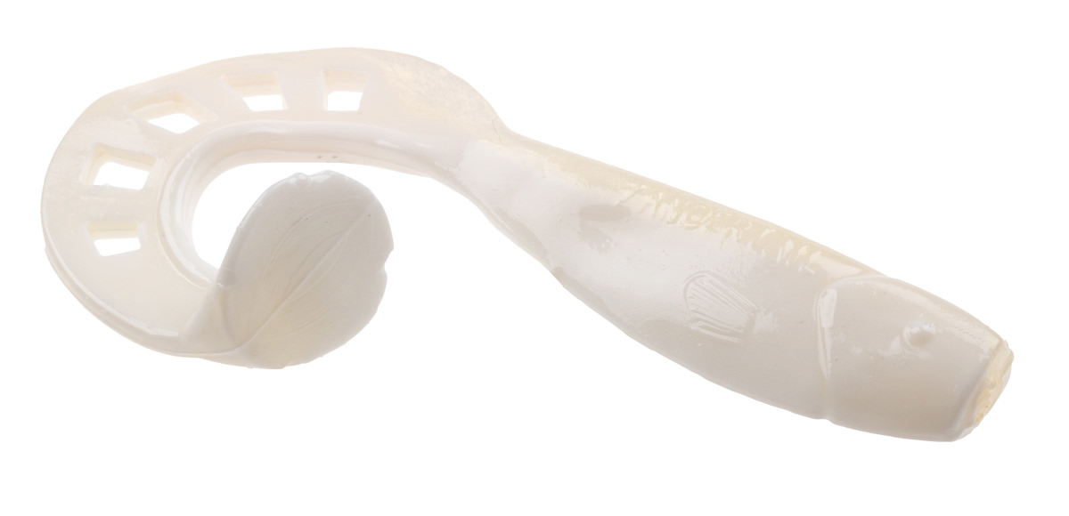 ProfiBlinker Zandertail Größe D 10cm Weiß / Grell-Weiß / 5er Pack 