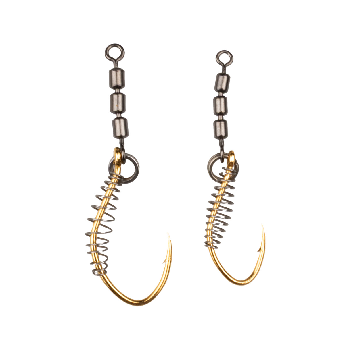 ProfiBlinker Trout Bait Rotator Hooks Antidrall / Wahnsinnshaken mit Teigspirale / Hakengröße 4+6 / Wirbelgröße 14+16 / 2 Stück