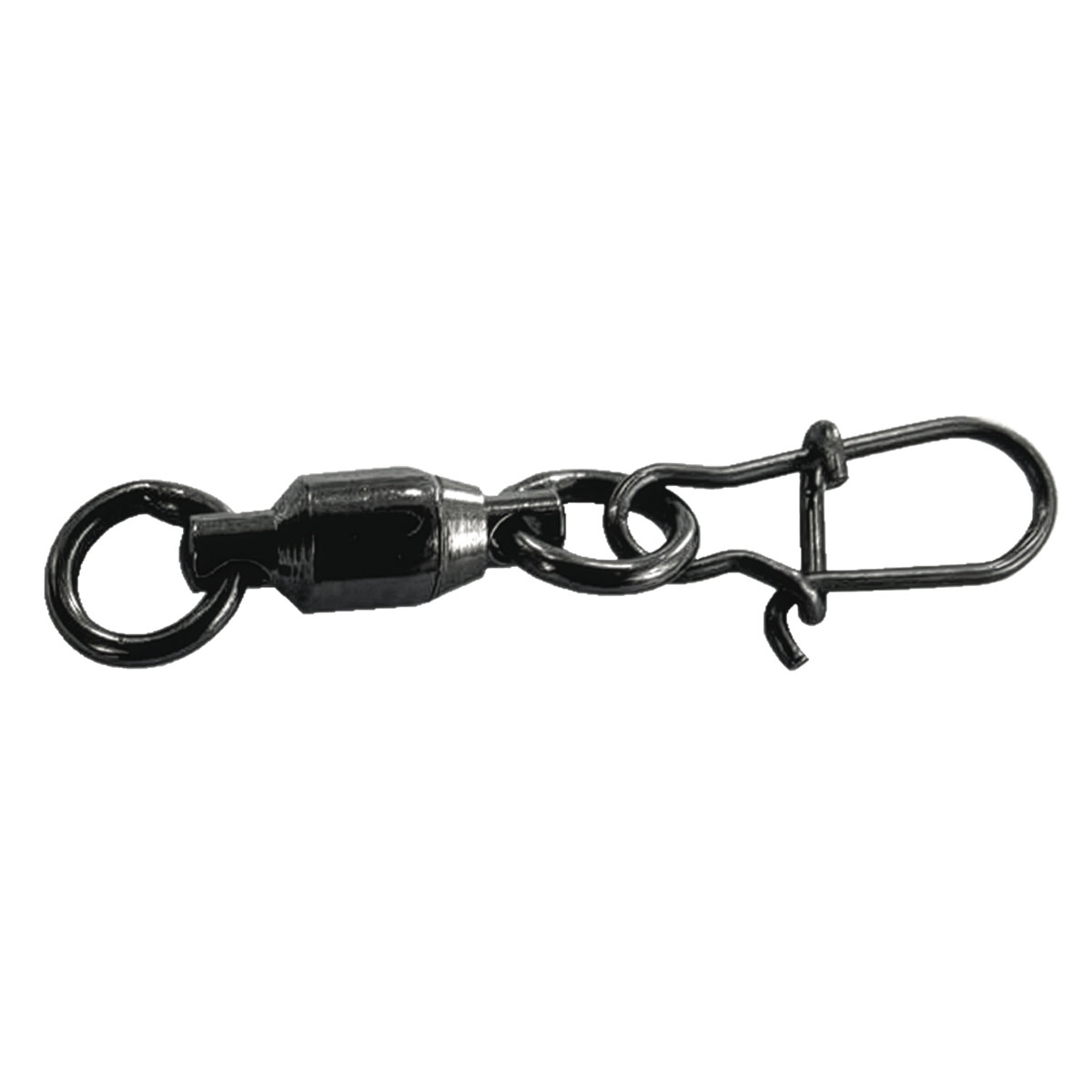 ProfiBlinker Kugellager Wirbel mit geschweißten Ringen inkl. XXX-Strong Fastlock Snap / Größe 12 / Tragkraft 21,8 kg / 5 Stück