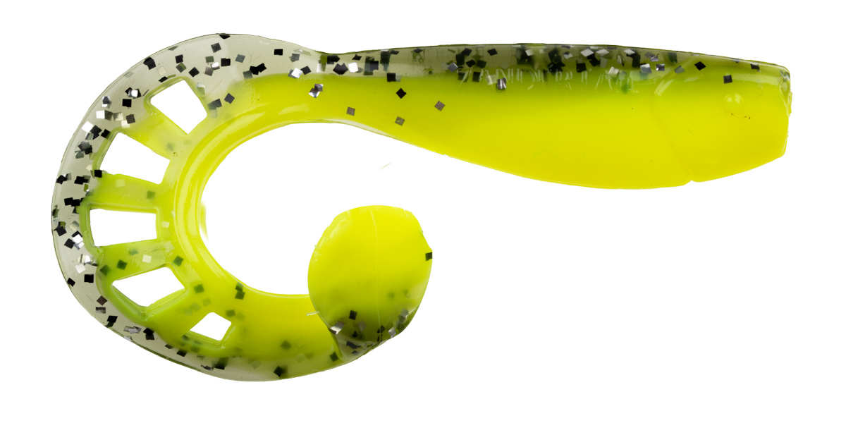 ProfiBlinker Zandertail Größe D 10cm Feuer-Gelb / Neon-Gelb / 5er Pack 