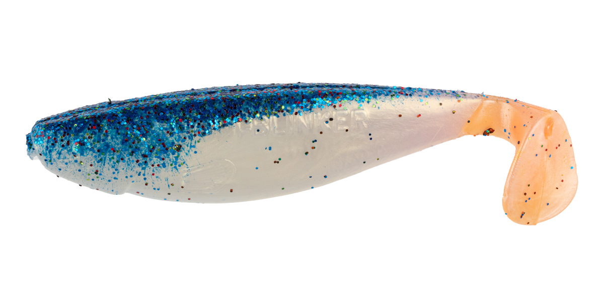 ProfiBlinker Attractor Größe A 3cm Perlmutt-Blau / 1000er Pack 