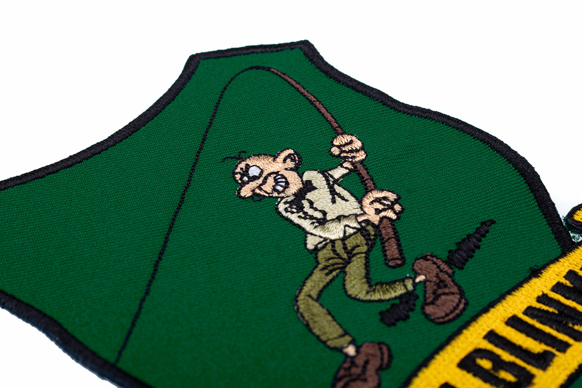 ProfiBlinker Aufnäher dunkelgrün Original-Logo 