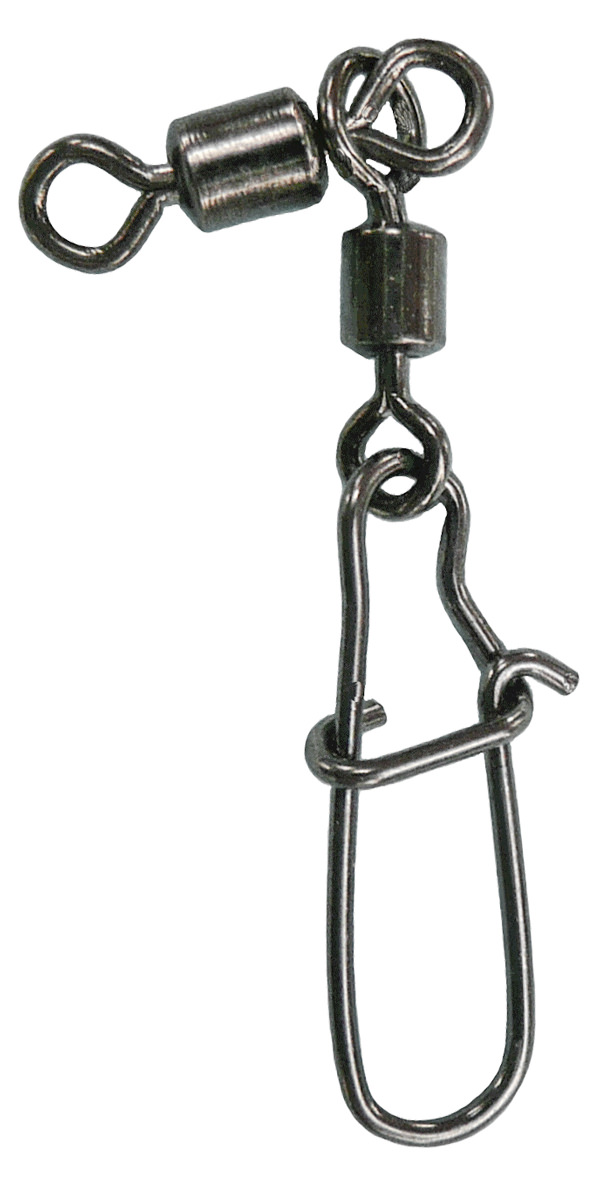 ProfiBlinker High Energy X-Strong Dreiwege Wirbel mit Snap in Schwarz / Tragkraft 12,6 kg / Größe 14 / 5er Pack