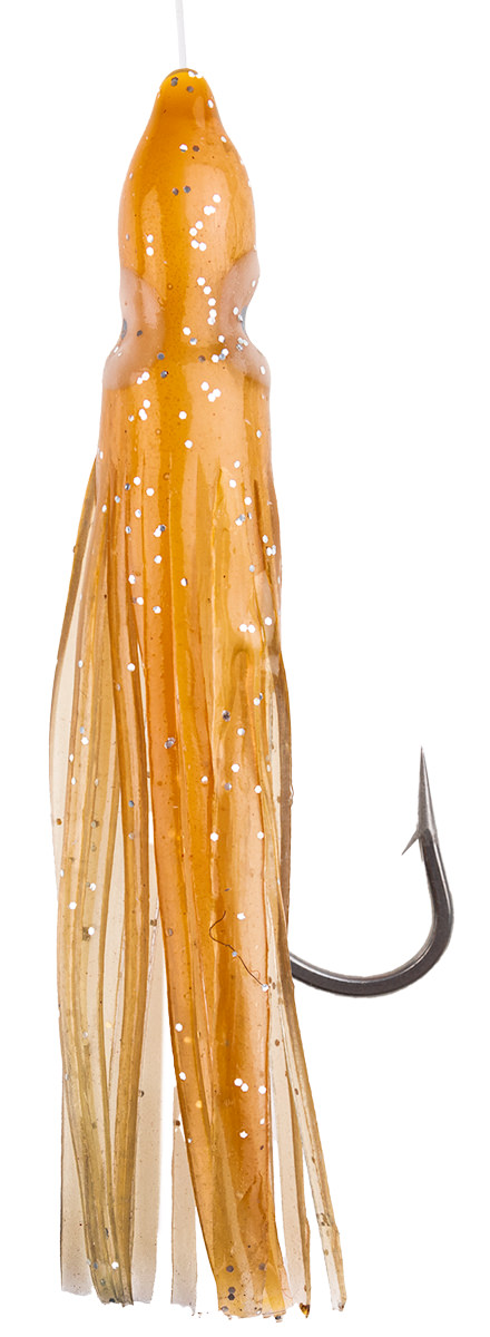 ProfiBlinker Octopus Paternoster Größe 7,5cm dunkelbraun-grün / 2er Pack 