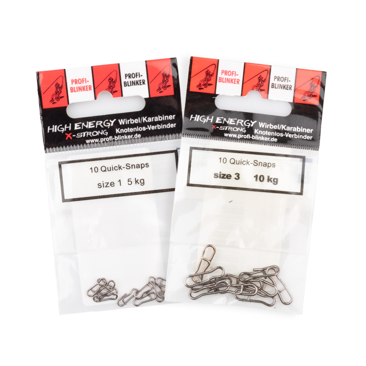 ProfiBlinker High Energy X-Strong Quick Snap Karabiner schwarz 