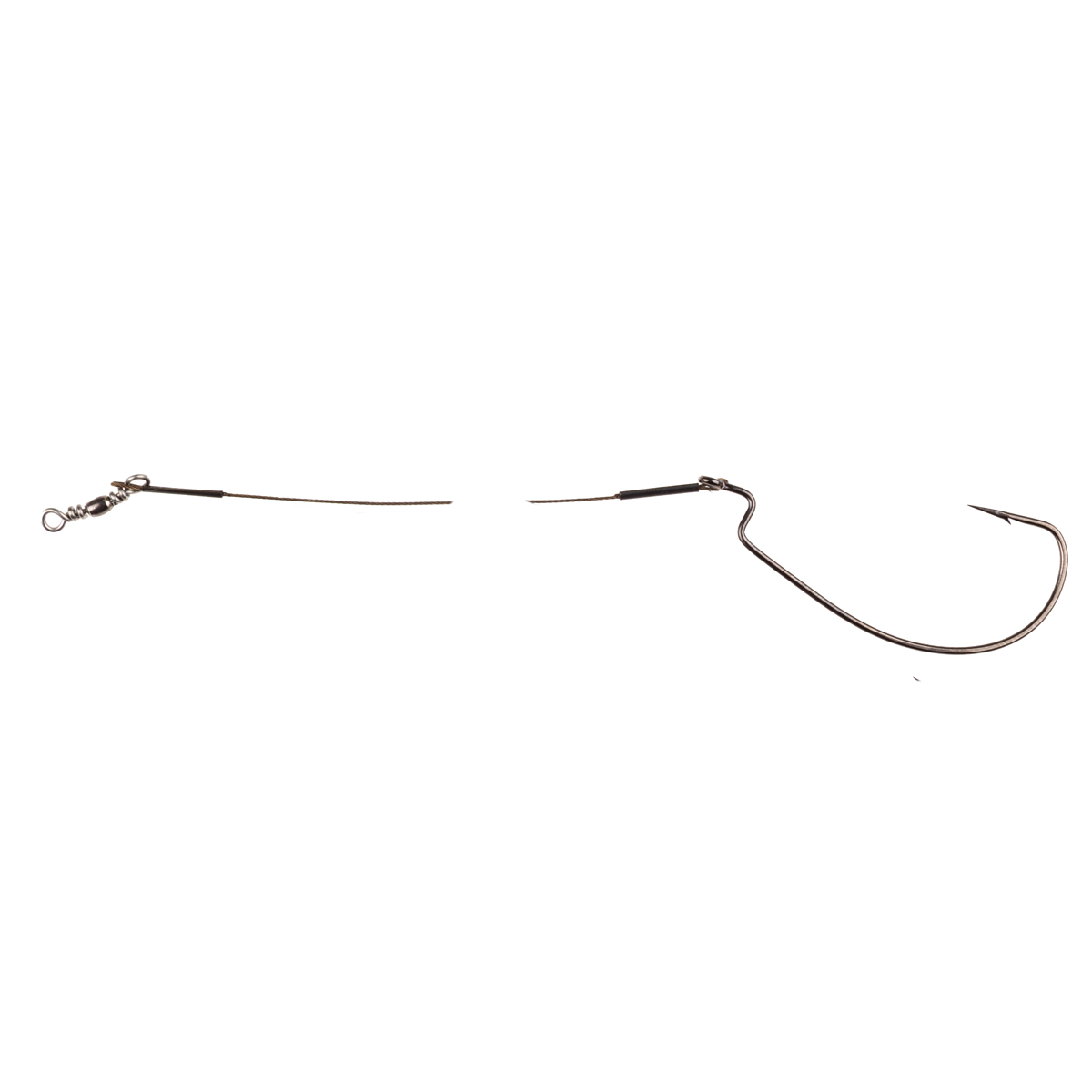 ProfiBlinker Soft-Wire Montage 7x7 mit Offset Haken Größe 3/0 / 50cm / Tragkraft 9kg / 2er Pack