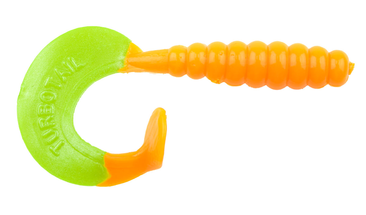 ProfiBlinker Turbotail Größe A/0 3cm Signal-Orange / Lachs-Rot / 10er Pack 