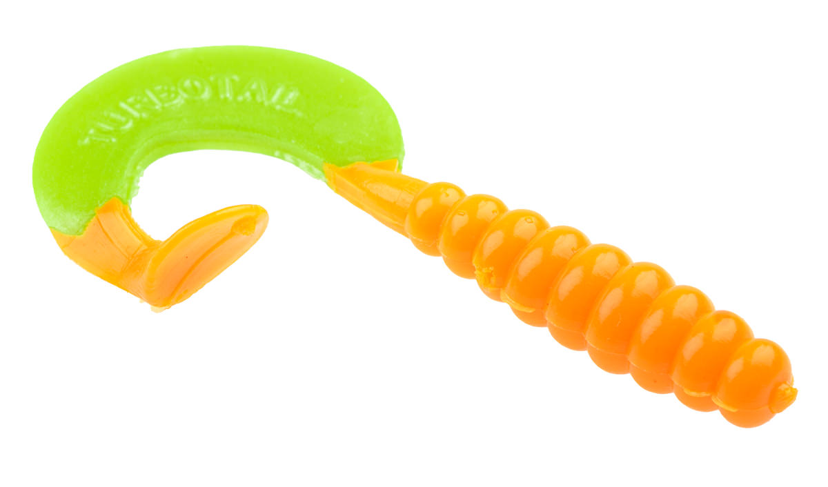 ProfiBlinker Turbotail Größe A/0 3cm Signal-Orange / Lachs-Rot / 10er Pack 