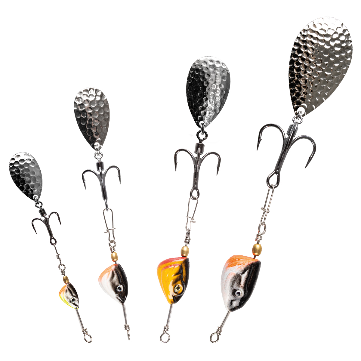 ProfiBlinker Tail-Hook Spinnkopf Weißfisch oder Karausche mit xx-strong Wirbel 