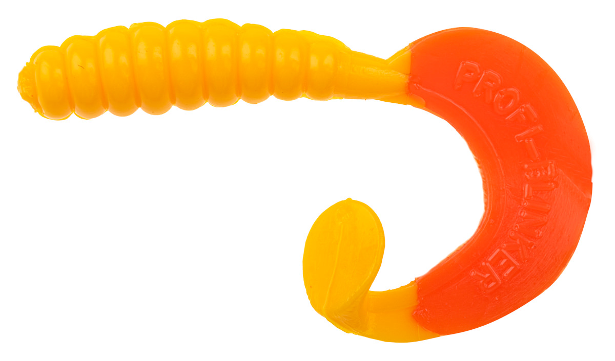 ProfiBlinker Turbotail Größe A/0 3cm Schwefel-Gelb / Rot / 125er Pack 