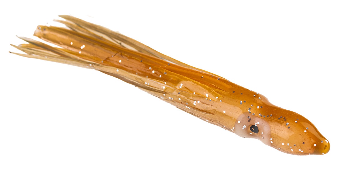 ProfiBlinker Octopus Größe 5cm  dunkelbraun-grün / 50er Pack 