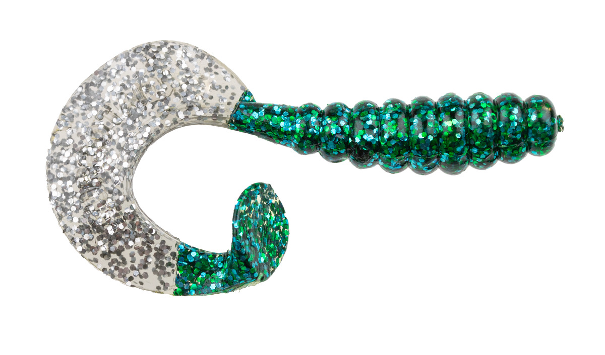 ProfiBlinker Turbotail Größe A/0 3cm Gletschergrün-Metallic / Herings-Grün / 1000er Pack 