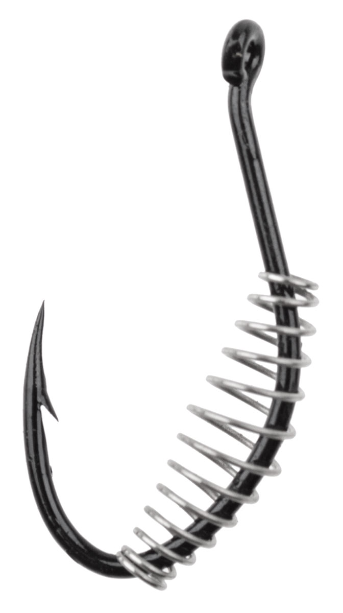 ProfiBlinker Wahnsinnshaken als Teighaken mit Öhr Schwarz Größe 8 / 5er Pack 