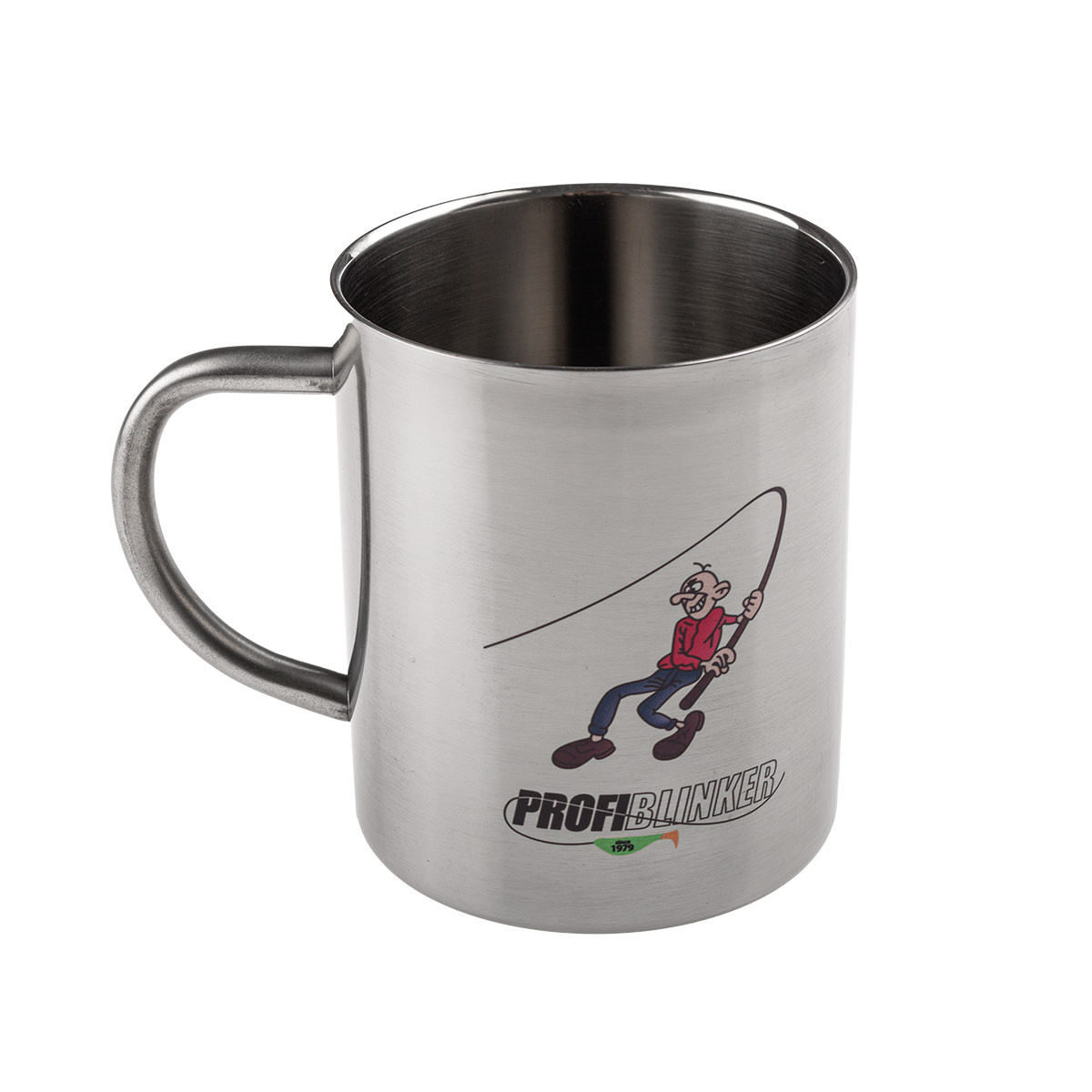 ProfiBlinker Kaffeepott Edelstahl - Motiv ''Die Schnur muss nass sein'' 