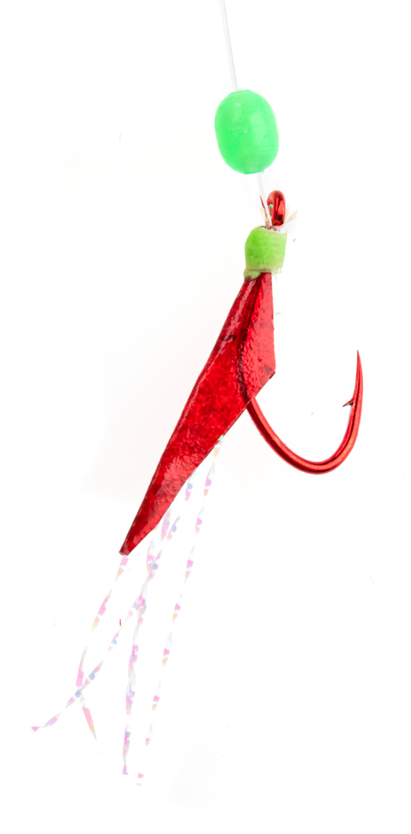 ProfiBlinker Großfisch-Paternoster mit XX-Strong High Energy Wirbel / Rote Fliege / Größe 4/0 / 2er Pack