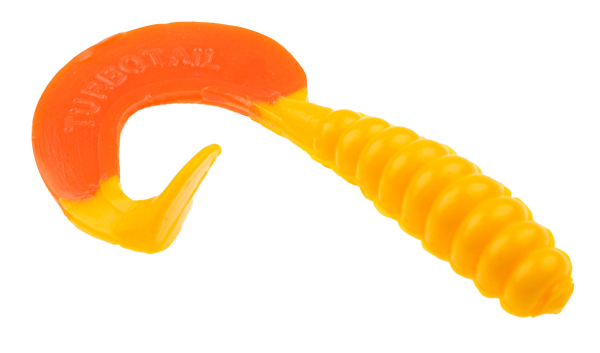 ProfiBlinker Turbotail Größe A/0 3cm Schwefel-Gelb / Rot / 125er Pack 