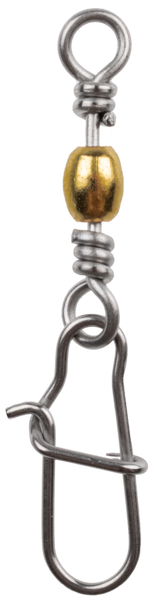 Profiblinker High Energy XX-Strong Fastlock Wirbel in Silber-Gold / Tragkraft 42,6 kg / Größe 6 / 5er Pack